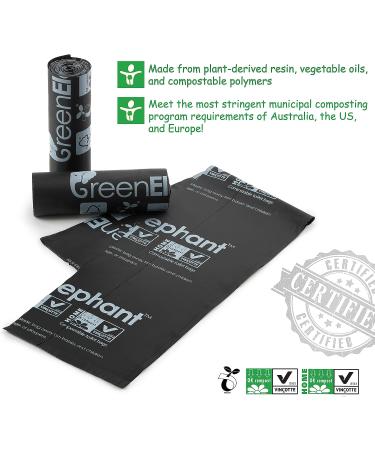 Green Elephant Portable Toilet Bags - 3 Pack of 5 Gallon Bucket Liners for Camping Toilet, Car Emergency - 15 Count - Buy Online on GoSupps.com