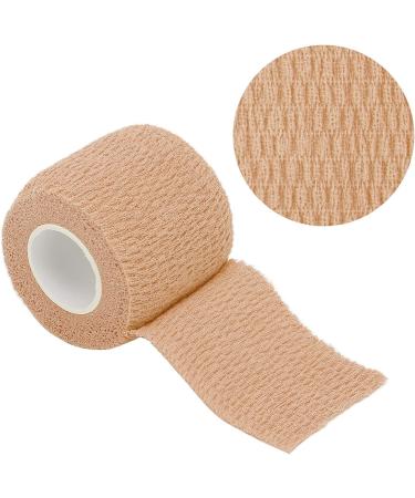 Aladeno Self Adhesive Bandage - Elastic Breathable Sports Tape for Wrist & Ankle - Cohesive Wrap Rolls (Skin Color) - International Shipping Available - Buy Online on GoSupps.com