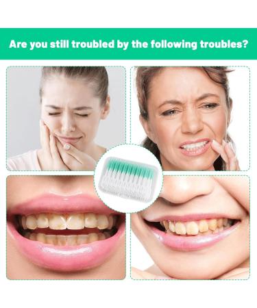 200 Soft Silicone Interdental Brushes - Portable Dental Cleaning Tools for Tight Spaces - Buy Online on GoSupps.com