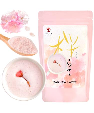Sakura Latte powder Japanese Cherry Blossom Drinks Sweetened 3.5oz(100g) YAMASAN