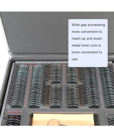 158pcs Optical Trial Lens Set Optometry Kit Eye Protection Accessories Metal Rim Aluminum Case for Optical Shop Vision Care Center(Color:A Size:158pcs) 158pcs A - Buy Online on GoSupps.com