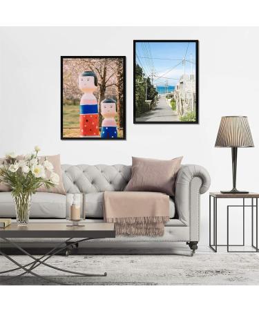 CABAX 12x16 Inch Diamond Painting Picture Frames - Pack of 2 Black Frames with Acrylic Protection and Hanging Kit for 30x40 Diamond Painting Arts, Photos, Posters - Buy Online on GoSupps.com