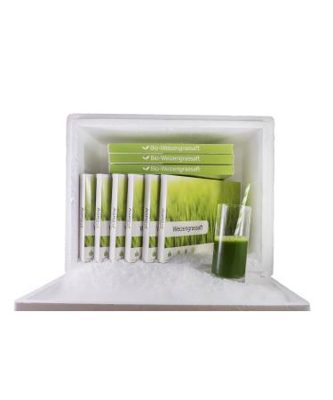 Agrosprouts Organic Wheatgrass Juice QUARTALSBOX - Frozen / from the farmer / AT BIO-301