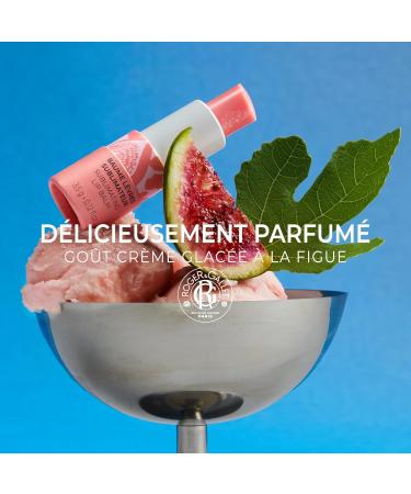RogerGallet Roger & Gallet Lip Balm Sublimateur Fig Blossom nourishing care and natural shine fig gourmande flavor 98 natural vegan made in France 35 g - Buy Online on GoSupps.com
