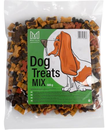 Mersjo Dog Snacks - 500g Training Treats Gently Dried Meat Delicacies for All Breeds Healthy Dog Food & Trainers - Buy Online on GoSupps.com