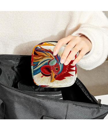 Buy Period Bag - Sanitary Napkin Storage & Tampon Holder for Purse | Classic Design | 4.7x6.6x6.6 in | International Shipping Available - Buy Online on GoSupps.com