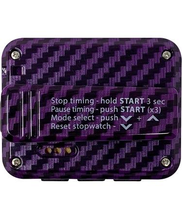 Gymboss Charge Interval Timer and Stopwatch & Watchstrap - Bundle (Carbon Purple) - Buy Online on GoSupps.com