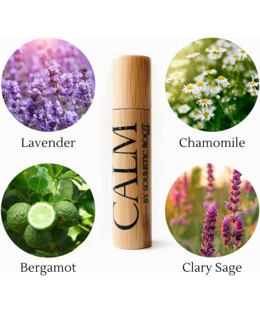 Calm Essential Oil Roller & Eucalyptus Peppermint Blend | Aromatherapy Self Care for Women Soulistic Root - Buy Online on GoSupps.com