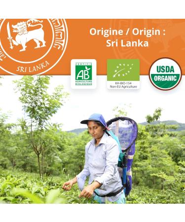  Khla Organic Detox Infusion Moringa Leaf Ginger Turmeric - Loose Tin 75g - Certified Organic - Asian Tea by KHLA - Buy Online on GoSupps.com