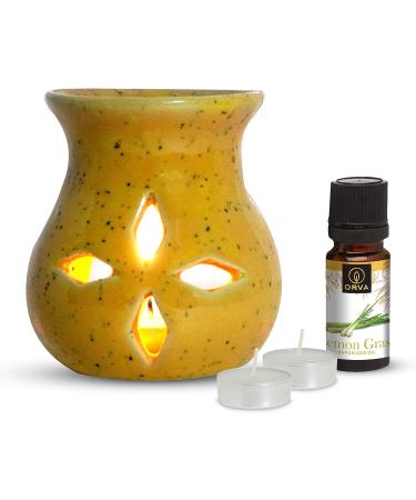 Orva Aromatherapy Diffuser & Essential Oil Burner Combo - Lavender - 3 Pack | International Shipping - Buy Online on GoSupps.com