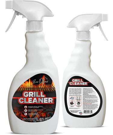 Evo Dyne Grill Cleaner Spray (32 oz) - USA Made BBQ Degreaser for Fast Cleaning - Heavy Duty Formula, Food Safe - Less Scrubbing Required - 1-Pack - Buy Online on GoSupps.com
