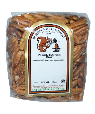 Bergin Fruit and Nut Company Raw Pecan Halves 12 oz (340 g)
