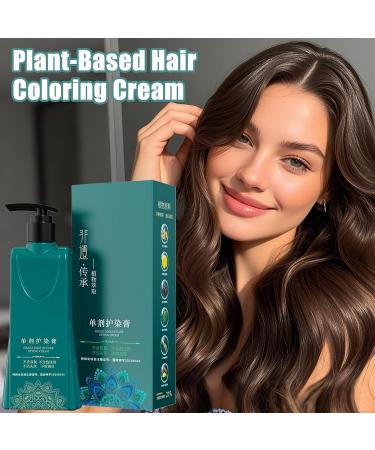  Generisch Hair coloring shampoo | Gentle and long-lasting conditioner 210 ml plant-based hair color for men women family friends mother girlfriend - Buy Online on GoSupps.com