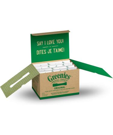 GREENIES Dog Treats Original Regular Natural Dental Care (72 Treats) 72oz. Pack & Dog Treats Original Large Natural Dental Care (34 Treats) 54oz. Pack 72 Count (Pack of 1) Treats + Dog Treats 54oz. - Buy Online on GoSupps.com