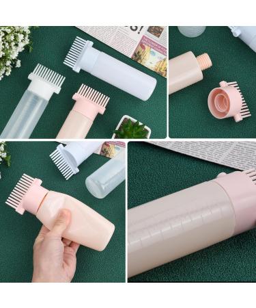 3 pieces Root Comb Applicator Bottle Applicator Bottle Comb Applicator Bottle Hair Oil Bottle with Graduated Brush 180ml Hair Dyeing Bottle Brush Comb with Graduated Scale - Buy Online on GoSupps.com