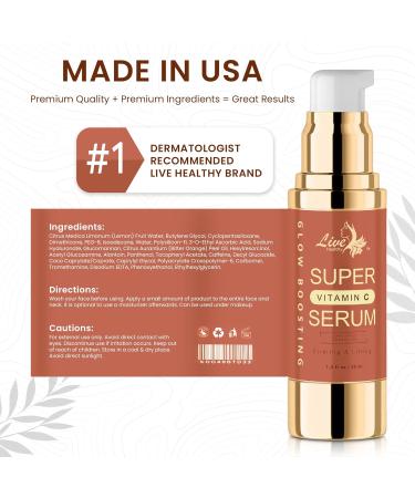Rapid Dark Spot Remover for Face & Body Glow Boosting Serum | Vitamin C and Hyaluronic Acid | Age & Sun Spot Corrector Brown Spot Remover | Anti-Aging | Super Hydrating | Firming & Lifting - Buy Online on GoSupps.com