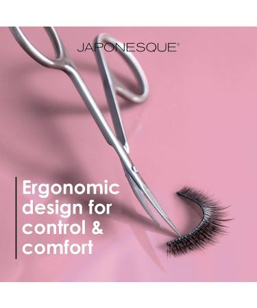 JAPONESQUE Beauty Scissors - Ultra-Sharp Stainless Steel for Facial Hair Brow & Nail Care | Precision Trimming Tools - Buy Online on GoSupps.com