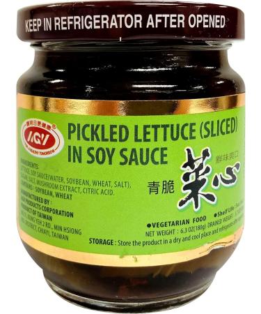 Agv - Pickled Sliced Lettuce In Soy Sauce 170g - Buy Online on GoSupps.com