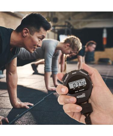 MARATHON Adanac 4000 Digital Stopwatch Timer - Extra Large Display & Buttons, Water Resistant, 2 Year Warranty, Black - Buy Online on GoSupps.com