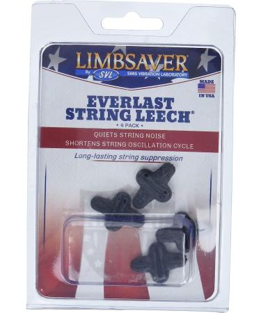LimbSaver Everlast String Leech 4-Pack - Black | Dampen String Vibration - Buy Online on GoSupps.com