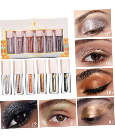 Healvian 12 Pcs Eye Shadow Set Makeup Stuff Glow Accessories Glitter Liquid Eye Shadow Tear Stick Highlighter - Buy Online on GoSupps.com