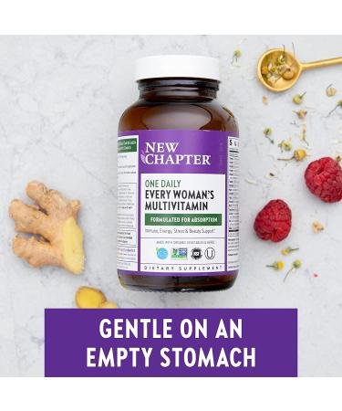 New Chapter Every Woman's One Daily Multivitamin - 72 Vegetarian Tablets for Optimal Health - Buy Online on GoSupps.com