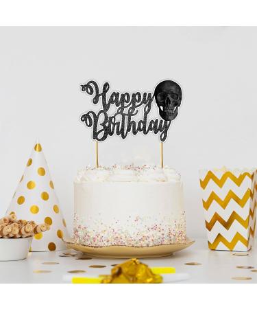 Seyal Skul Happy Birthday Cake Topper - Buy Online on GoSupps.com