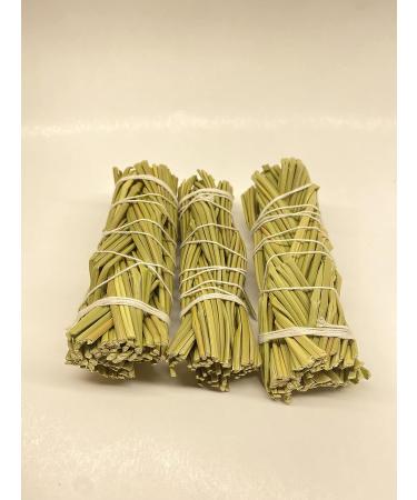 Spiritual Guide Sweet Grass for Smudging  Aromatherapy  Cleansing  Healing  Meditation  Yoga & Vibe of Nature. All are 4 inches Long & Comes 3 in a Pack. 100% Natural  Green - Buy Online on GoSupps.com