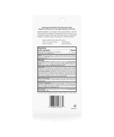 Neutrogena Kids Water Resistant Sunscreen Stick SPF 70 - 0.47 oz (Pack of 2) - Buy Online on GoSupps.com