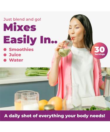 MultiAbsorb Immune Booster Multi-Nutrient Powder for Optimal Health & Immune Support Vitamins Minerals Antioxidants Eye Health No Fillers Natural Non-GMO 30 Servings (Unflavored) - Buy Online on GoSupps.com