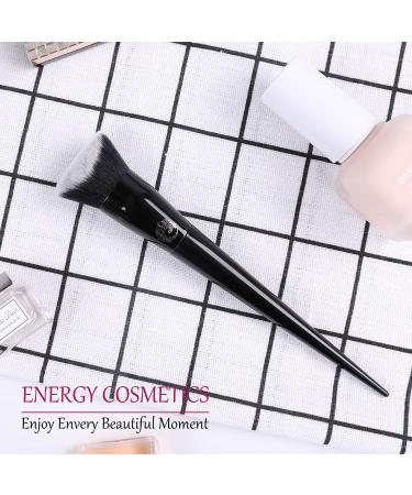 ENERGY Foundation Brush - Premium Kabuki Makeup Brush for Flawless Liquid Cream & Powder Application - Buy Online on GoSupps.com