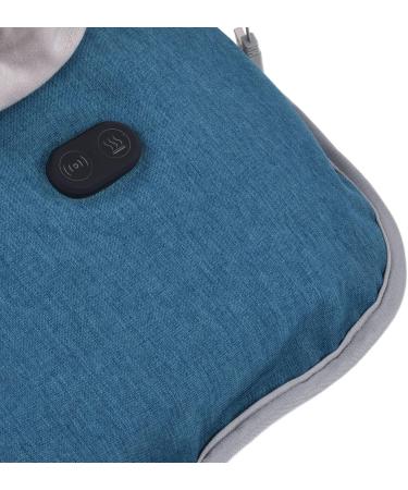 Serlium Electric Foot Warmer with Vibration & Heating - Cozy Insulated Cotton Foot Massager for Home & Office - USB Blue Foot Warmers for Men & Women - Buy Online on GoSupps.com
