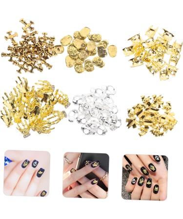 FRCOLOR 960 Pieces Halloween Manicure Alloy Miss Charm Skeleton - Buy Online on GoSupps.com