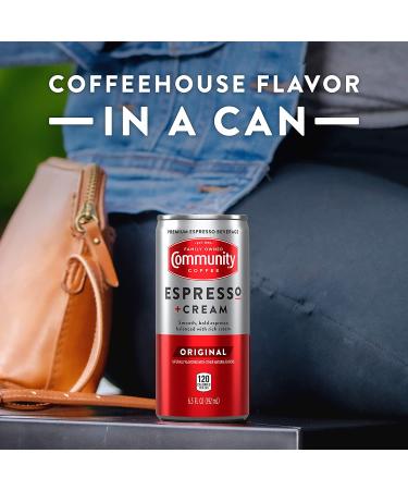 Community Coffee Espresso & Cream RTD Can 6.5 fl oz (12 Pack) - Buy Online on GoSupps.com