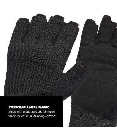 Black Diamond Crag Half-Finger Gloves - Size Small/Medium - Buy Online on GoSupps.com
