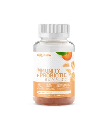Optimum Nutrition Immunity & Probiotic Gummies - Tangerine - 60 Count