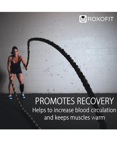 Calf Compression Sleeve for Torn Muscle and Shin Splint Relief - Neoprene Wrap for Men and Women - Buy Online on GoSupps.com