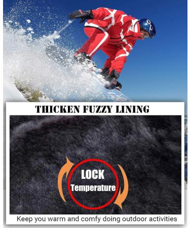 TREKEK Men's Winter Ski Jacket - Warm Fleece, Waterproof, Hooded Mountain Hiking Windbreaker - Medium Blue - Buy Online on GoSupps.com