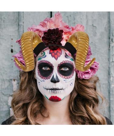 Amosfun Bull Headband - Animal Horn Headdress for Festivals & Parties | Dress Up Costume Accessory - Buy Online on GoSupps.com