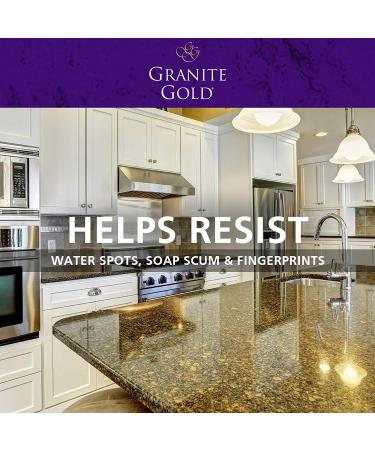 Granite Gold Polish Spray | Streak-Free Shine for Stone Countertops | 24oz - Buy Online on GoSupps.com