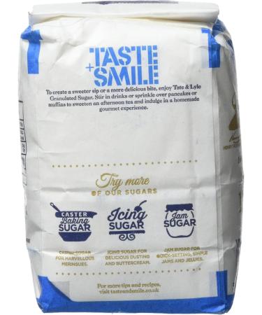 Tate & Lyle Fairtrade Granulated Sugar 500g - Buy Online Now! - Buy Online on GoSupps.com