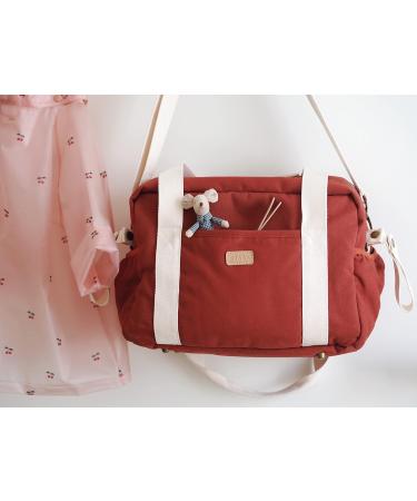 B aba Diaper Bag for Babies | 10 Pockets Isotherm Water-Repellent Zip Trolley Case Stylish & Functional - Shop Now! - Buy Online on GoSupps.com