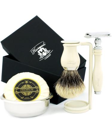 Classic Men s Shaving Set | Double-Cut Razor & Brush | Stainless Steel Stand & Soap | Premium Wet Shaving in the Harz Mountains - Buy Online on GoSupps.com