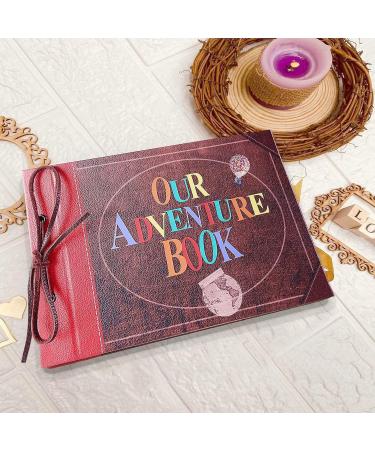 3D Our Adventure Book Scrapbook Photo Album - Perfect Gift for Christmas, Valentines, Birthday, Wedding Anniversary - Buy Online on GoSupps.com