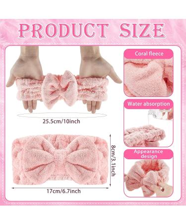 Microfiber Wrist Sleeve & Headband Spa Set for Women - 6pc Facial Washband & Makeup Headband Kit - Buy Online on GoSupps.com