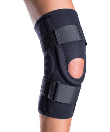 DonJoy Performer Hinged Patella Stabilizer Knee Brace  Neoprene Small