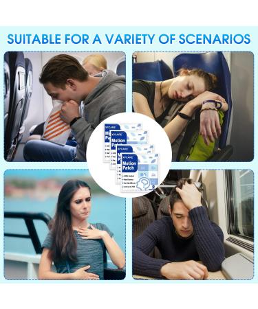 XPCARE 60 Count Motion Sickness Patches - Behind Ear Relief for Car, Sea, or Air Travel - Buy Online on GoSupps.com