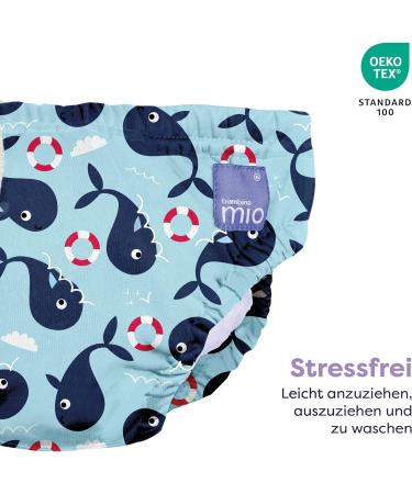 Bambino Mio Reusable Swim Diaper for Babies & Toddlers - Puffin S ( 6 Months) | Eco-Friendly Comfortable & Stylish - Buy Online on GoSupps.com