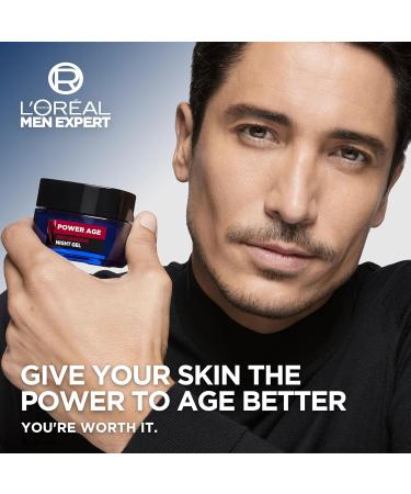 L'Or al Paris Power Age Night Gel 50ml - Buy Online on GoSupps.com