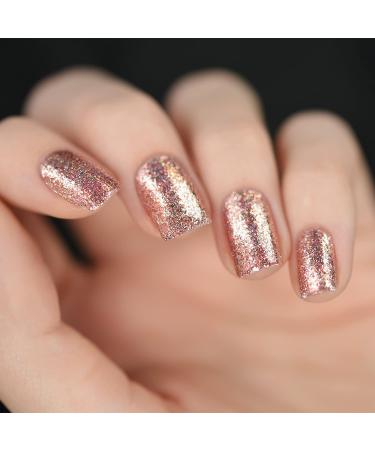 ILNP Juliette Holographic Nail Polish - Rose Gold 0.4 Fl Oz - Pack of 1 - Buy Online on GoSupps.com